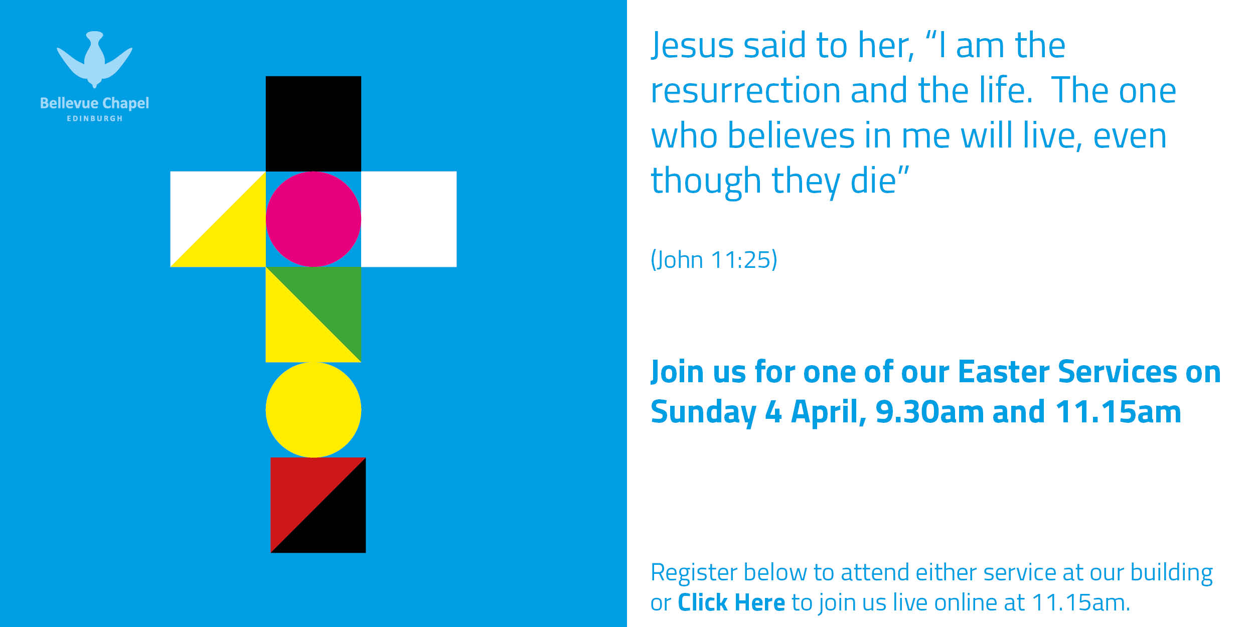 Join us for one of our Easter Services